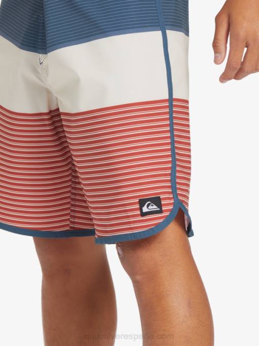 azul marino medianoche bañador surfsilk tijuana 19 D6T4D210 hombres Quiksilver