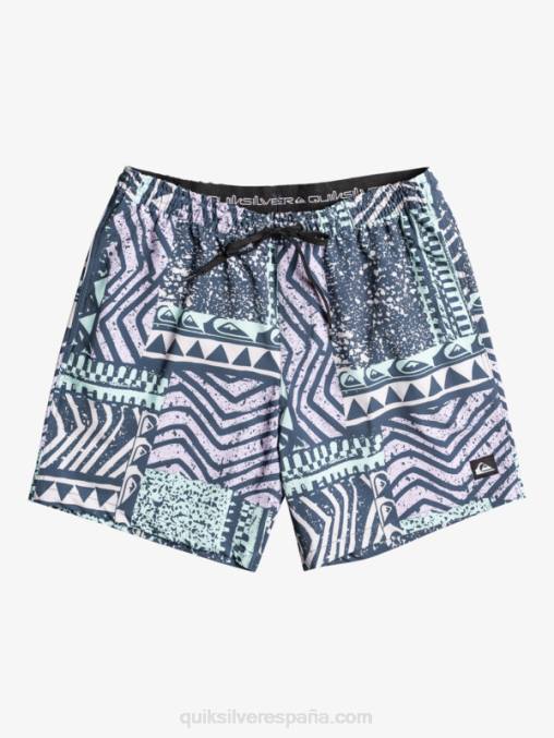 azul marino medianoche mezcla surfsilk 17 voleas D6T4D636 hombres Quiksilver