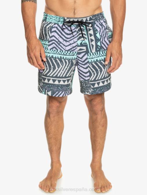 azul marino medianoche mezcla surfsilk 17 voleas D6T4D636 hombres Quiksilver