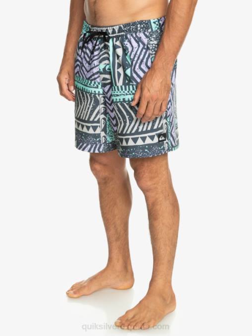 azul marino medianoche mezcla surfsilk 17 voleas D6T4D636 hombres Quiksilver