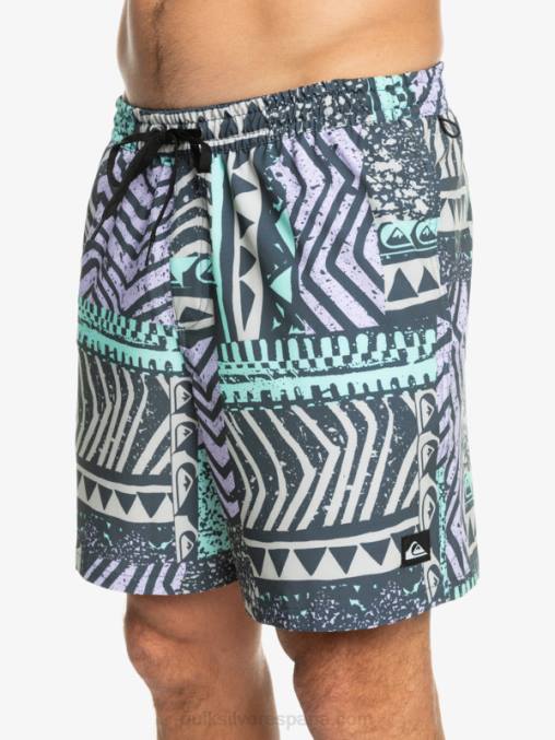 azul marino medianoche mezcla surfsilk 17 voleas D6T4D636 hombres Quiksilver
