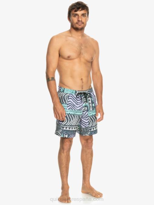 azul marino medianoche mezcla surfsilk 17 voleas D6T4D636 hombres Quiksilver