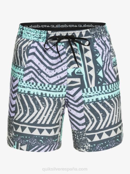 azul marino medianoche mezcla surfsilk 17 voleas D6T4D636 hombres Quiksilver