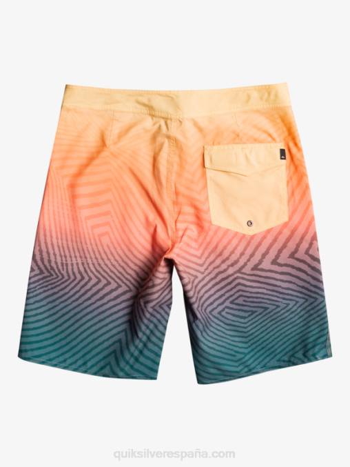 azul marino medianoche shorts de playa de todos los días warp fade 20 D6T4D1284 hombres Quiksilver