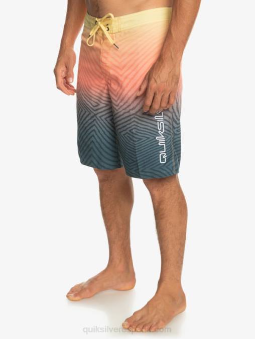 azul marino medianoche shorts de playa de todos los días warp fade 20 D6T4D1284 hombres Quiksilver