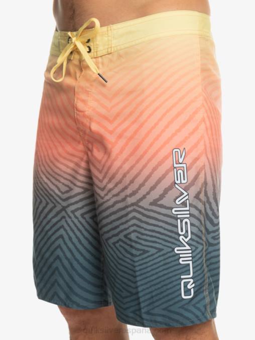azul marino medianoche shorts de playa de todos los días warp fade 20 D6T4D1284 hombres Quiksilver