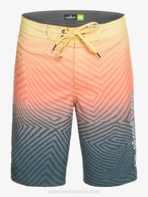 azul marino medianoche shorts de playa de todos los días warp fade 20 D6T4D1284 hombres Quiksilver