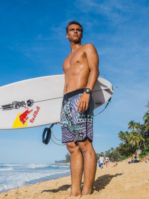 azul marino medianoche shorts de playa highlite festoneado 19 D6T4D36 hombres Quiksilver
