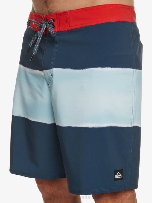 azul marino medianoche shorts de playa surfsilk air brush 19 D6T4D645 hombres Quiksilver