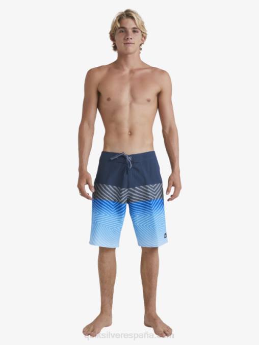 azul marino medianoche shorts de playa surfsilk panel 20 D6T4D128 hombres Quiksilver