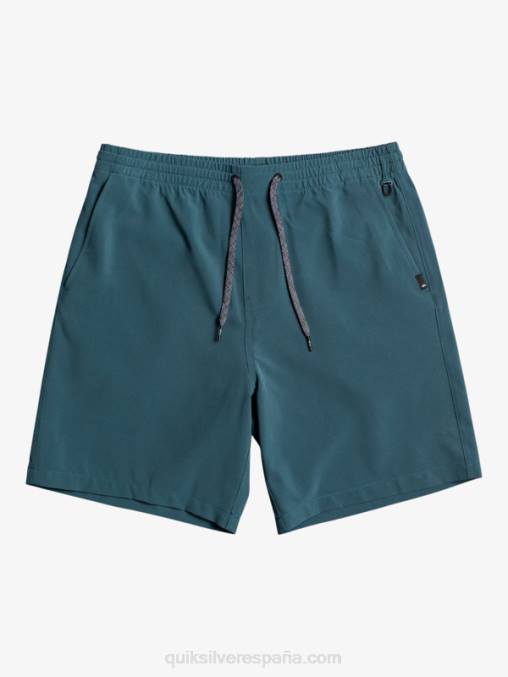 azul marino medianoche shorts elásticos ocean 18 anfibios D6T4D345 hombres Quiksilver