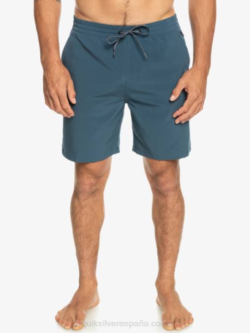 azul marino medianoche shorts elásticos ocean 18 anfibios D6T4D345 hombres Quiksilver