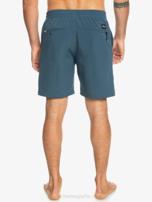 azul marino medianoche shorts elásticos ocean 18 anfibios D6T4D345 hombres Quiksilver
