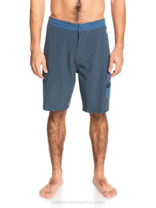 azul marino medianoche shorts híbridos waterman seafaring anfibio 20 D6T4D1851 hombres Quiksilver