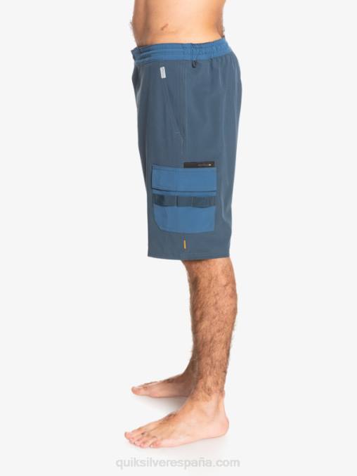 azul marino medianoche shorts híbridos waterman seafaring anfibio 20 D6T4D1851 hombres Quiksilver
