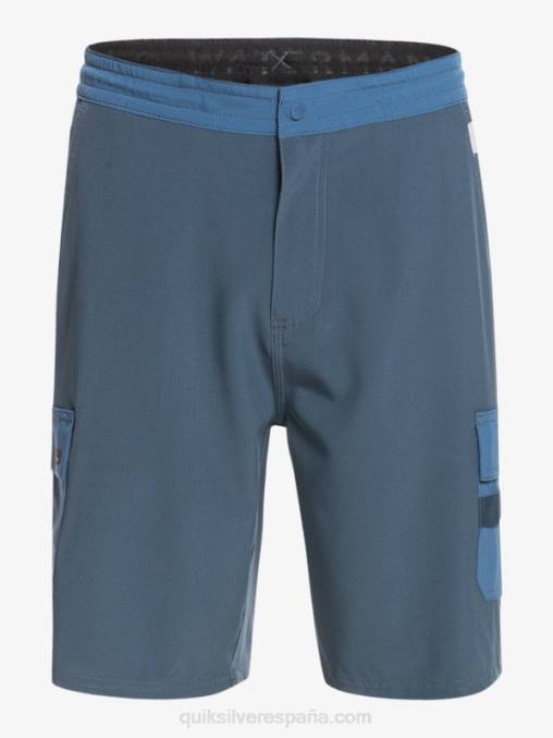 azul marino medianoche shorts híbridos waterman seafaring anfibio 20 D6T4D1851 hombres Quiksilver