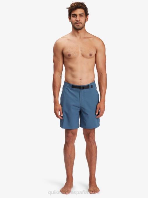 azul marino medianoche shorts waterman azimut anfibio 18 D6T4D790 hombres Quiksilver