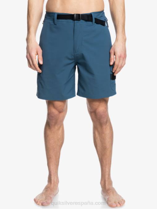 azul marino medianoche shorts waterman azimut anfibio 18 D6T4D790 hombres Quiksilver