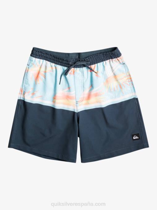 azul marino medianoche surfsilk division 17 voleas D6T4D1636 hombres Quiksilver