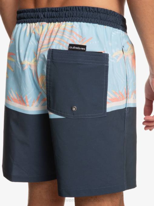 azul marino medianoche surfsilk division 17 voleas D6T4D1636 hombres Quiksilver