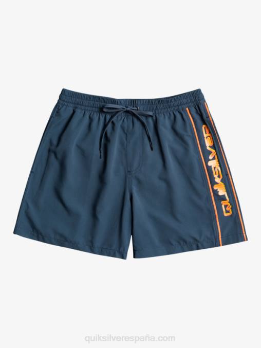 azul marino medianoche todos los días vert 16 voleas D6T4D699 hombres Quiksilver