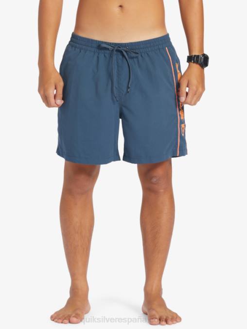 azul marino medianoche todos los días vert 16 voleas D6T4D699 hombres Quiksilver