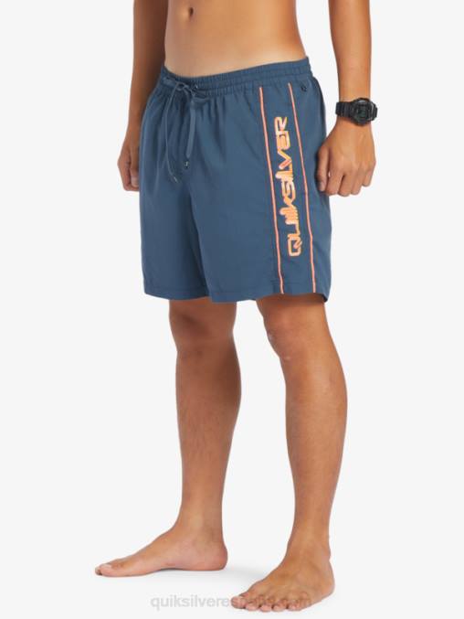 azul marino medianoche todos los días vert 16 voleas D6T4D699 hombres Quiksilver