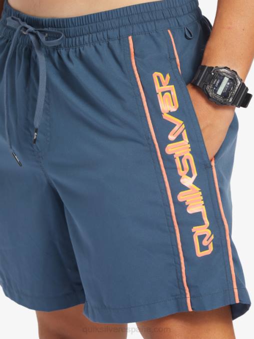 azul marino medianoche todos los días vert 16 voleas D6T4D699 hombres Quiksilver