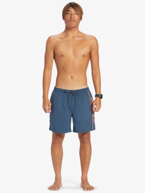 azul marino medianoche todos los días vert 16 voleas D6T4D699 hombres Quiksilver