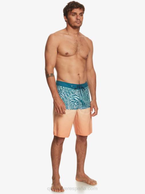 azul marroquí shorts de baño diarios de la división 20 D6T4D668 hombres Quiksilver