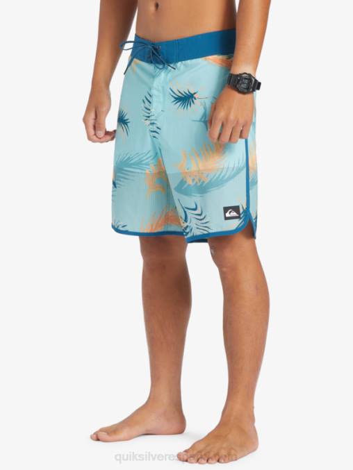 azul marroquí shorts de playa highlite festoneado 19 D6T4D27 hombres Quiksilver