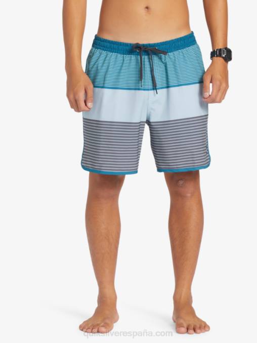 azul marroquí surfsilk tijuana 17 voleas D6T4D511 hombres Quiksilver