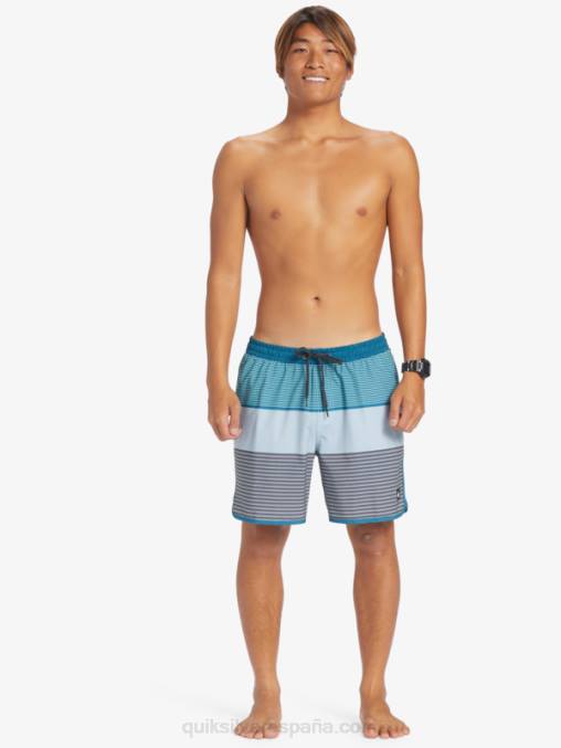 azul marroquí surfsilk tijuana 17 voleas D6T4D511 hombres Quiksilver