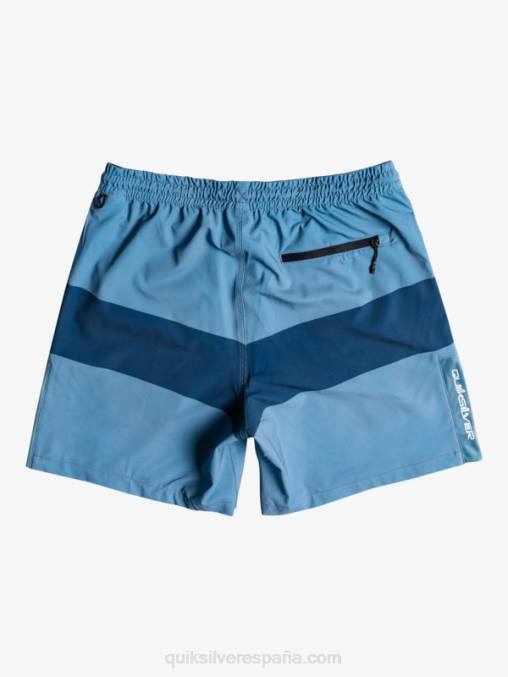 azul provincial omni entrenamiento 17 pantalones cortos elásticos D6T4D1690 hombres Quiksilver