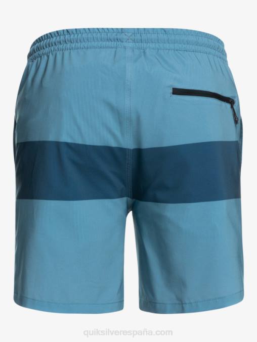 azul provincial omni entrenamiento 17 pantalones cortos elásticos D6T4D1690 hombres Quiksilver