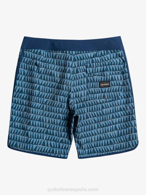 azul provincial shorts de playa surfsilk hawaii scallop 19 D6T4D1323 hombres Quiksilver