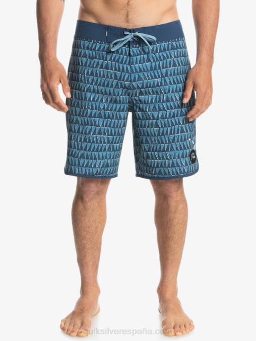 azul provincial shorts de playa surfsilk hawaii scallop 19 D6T4D1323 hombres Quiksilver