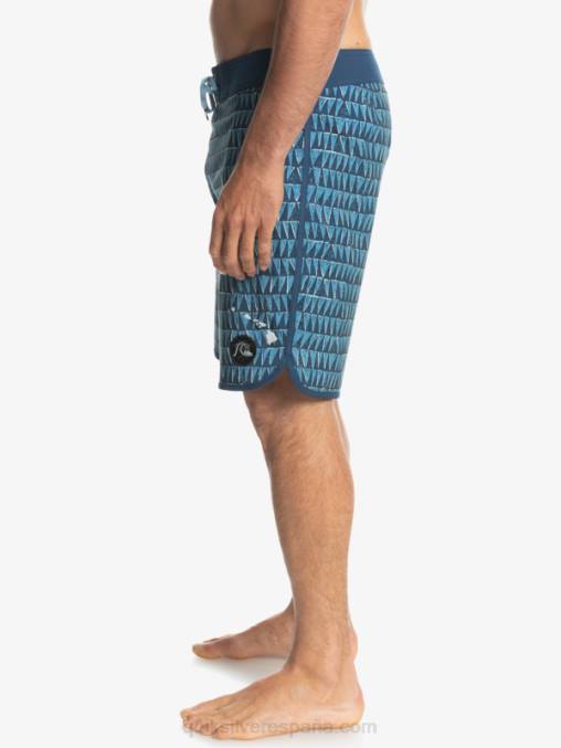 azul provincial shorts de playa surfsilk hawaii scallop 19 D6T4D1323 hombres Quiksilver