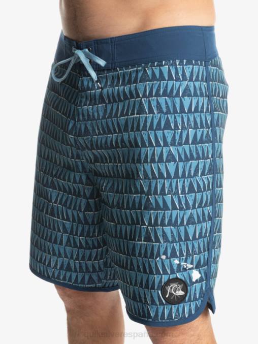 azul provincial shorts de playa surfsilk hawaii scallop 19 D6T4D1323 hombres Quiksilver