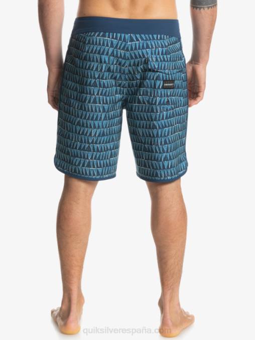 azul provincial shorts de playa surfsilk hawaii scallop 19 D6T4D1323 hombres Quiksilver