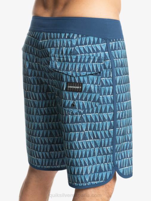 azul provincial shorts de playa surfsilk hawaii scallop 19 D6T4D1323 hombres Quiksilver