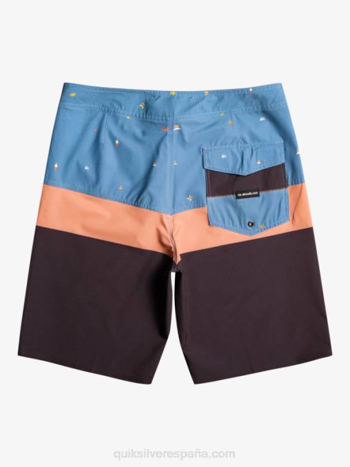 azul provincial shorts de playa surfsilk panel 20 D6T4D1458 hombres Quiksilver