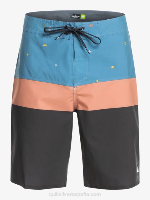 azul provincial shorts de playa surfsilk panel 20 D6T4D1458 hombres Quiksilver