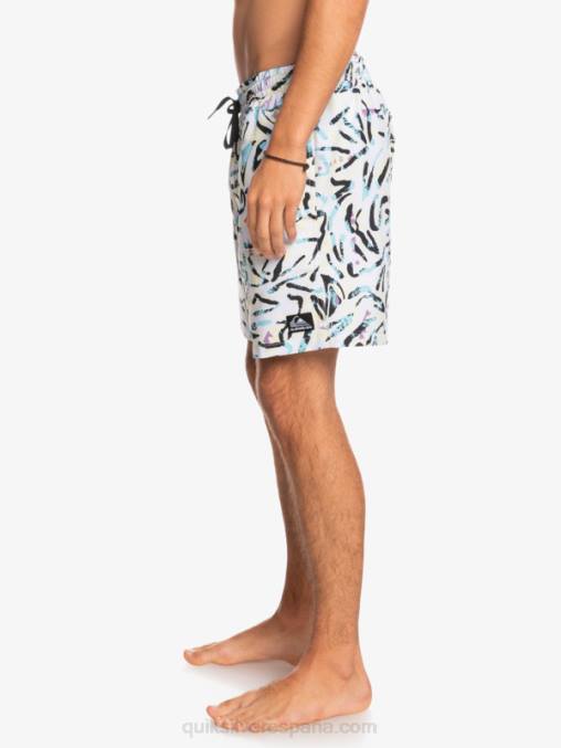 blanco ocean mix 17 voleas D6T4D1708 hombres Quiksilver