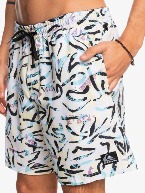 blanco ocean mix 17 voleas D6T4D1708 hombres Quiksilver