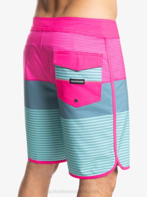 brillo rosa bañador surfsilk tijuana 19 D6T4D1401 hombres Quiksilver