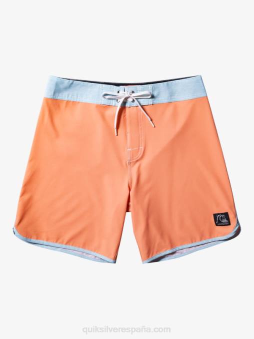 bronceado cobre shorts de playa originales festoneados 18 D6T4D90 hombres Quiksilver