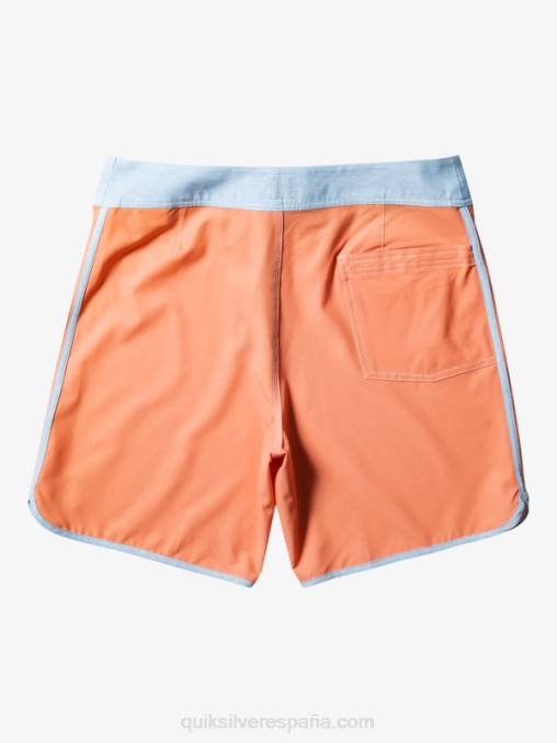bronceado cobre shorts de playa originales festoneados 18 D6T4D90 hombres Quiksilver