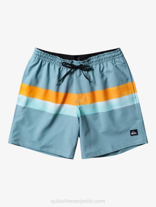 camafeo azul aerógrafo surfsilk 17 voleas D6T4D655 hombres Quiksilver