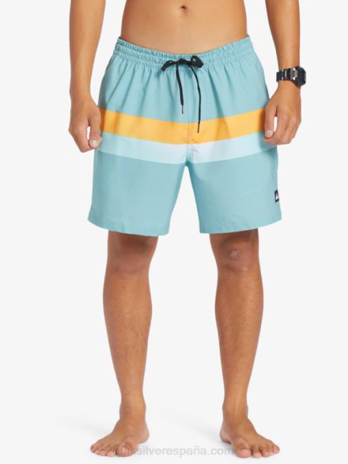 camafeo azul aerógrafo surfsilk 17 voleas D6T4D655 hombres Quiksilver